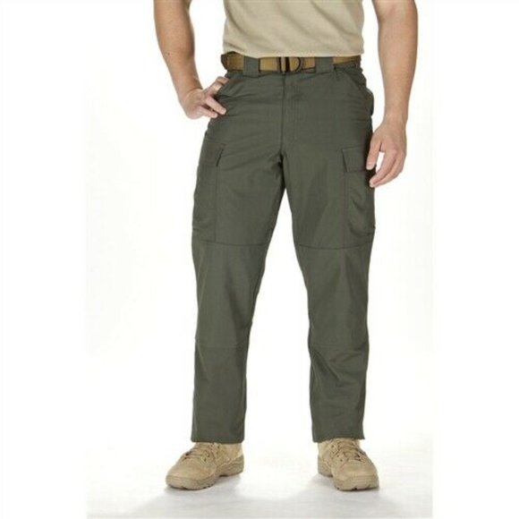 5.11 Tactical Other - 5.11 Tactical Men's 27 1/2 - 31 Olive Green TDU Pant Ripstop Cargo Pants Teflon
